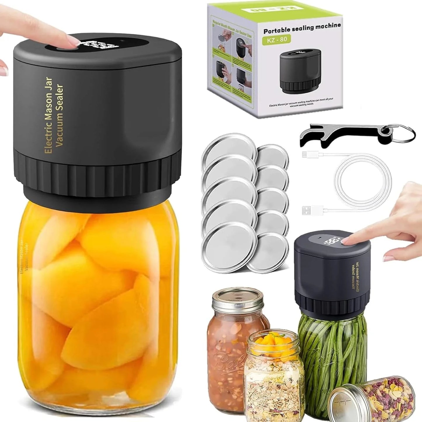 Mason Jar Vacuum Sealer